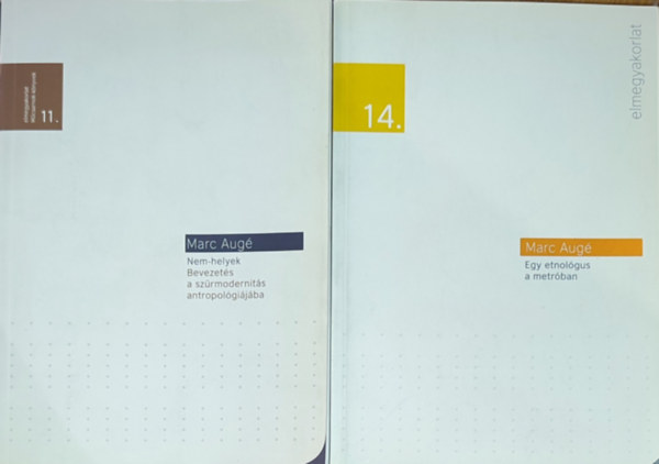 2db Marc Aug m - Egy etnolgus a metrban, Nem-helyek. Bevezets a szrmodernits antrpolgijba