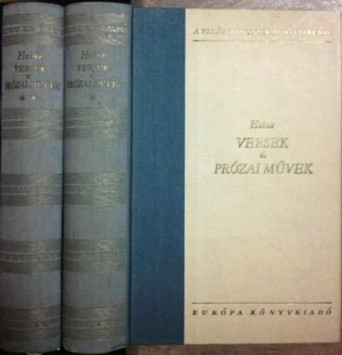Versek �s pr�zai m�vek I-II.