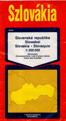 Szlov�kia (1:500000)