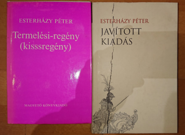 2 Esterhzy Pter ktet: Termelsi regny, Javtott kiads