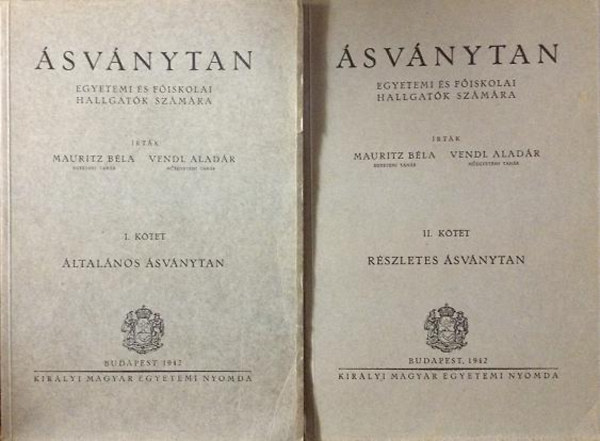 �ltal�nos �sv�nytan I-II.