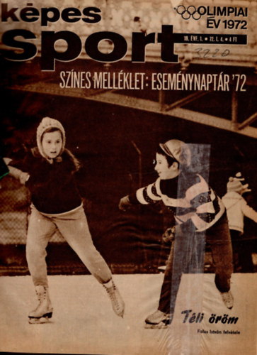 Kpes sport 1972/1-52., teljes vfolyam, egy ktetbe ktve