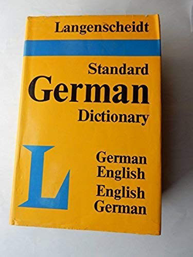 Langenscheidt's Standard German Dictionary German-English, English-Ger