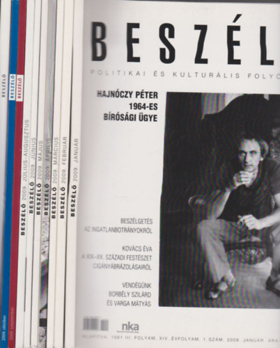 Beszl 2009/1-12. (teljes vfolyam, lapszmonknt)