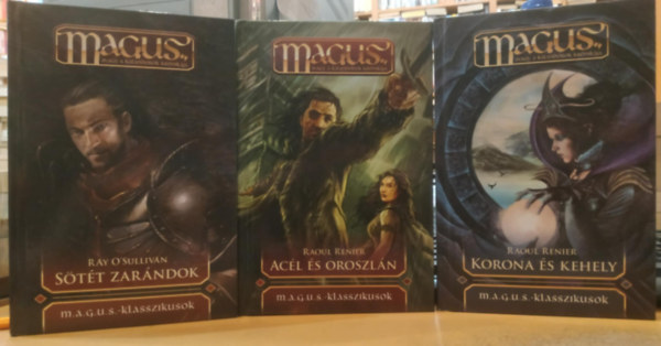 3 db m.a.g.u.s. - klasszikusok: Stt zarndok + Acl s oroszln + Korona s kehely