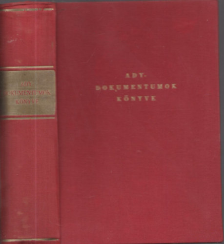 Ady-dokumentumok knyve