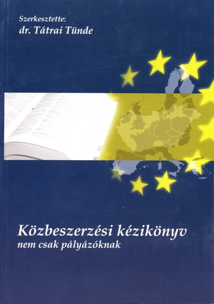 K�zbeszerz�si k�zik�nyv nem csak p�ly�z�knak