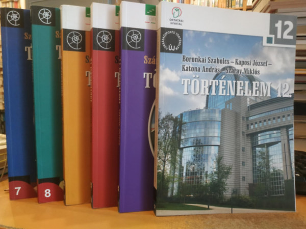 6 db trtnelemknyv 7-12. (VII-XII.)