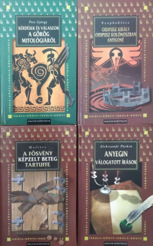 K�telez� olvasm�nyok k�nyvcsomag (4 k�tet az Iskolak�nyv sorozatb�l)