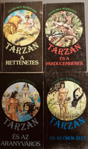 Tarzan:És az aranyváros + Az örök élet + És a párducemberek + A rettenetes