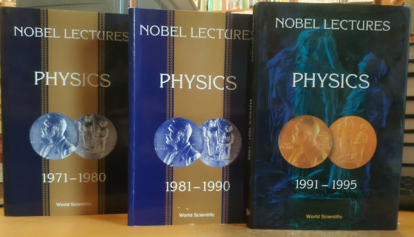 3 db Nobel Lectures: Physics: 1971-1980 + 1981-1990 + 1991-1995