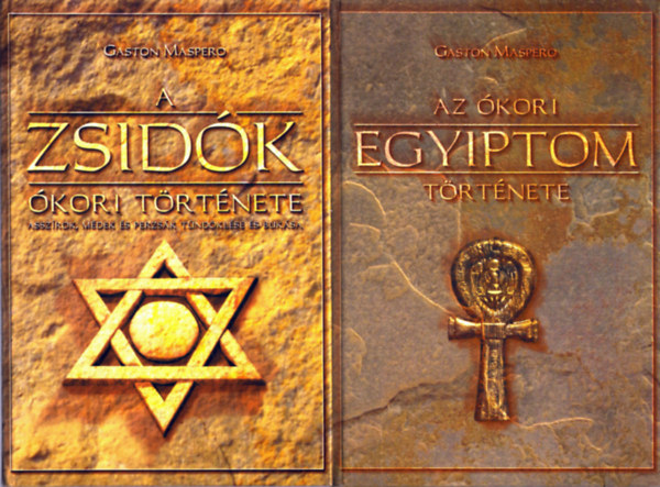 2 db Gaston Maspero knyv: A zsidk + Az kori Egyiptom trtnete