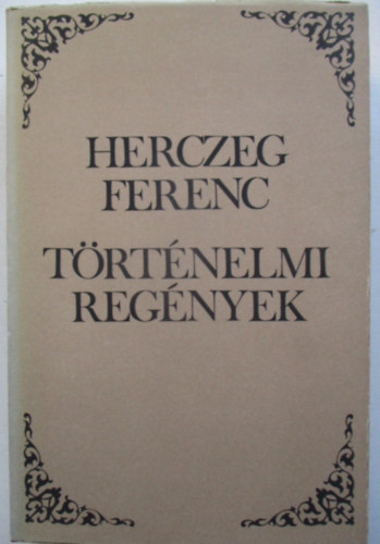 T�rt�nelmi reg�nyek (Herczeg)