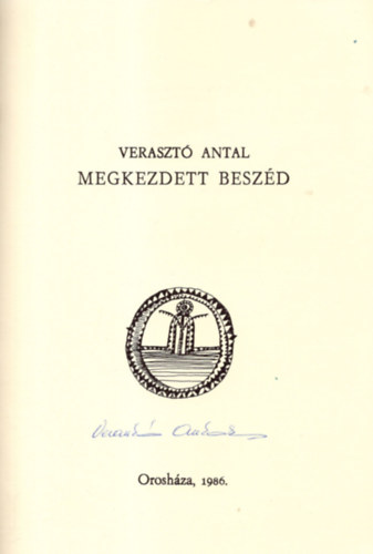Megkezdett beszd (dediklt)