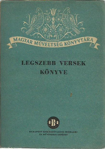 Legszebb versek knyve