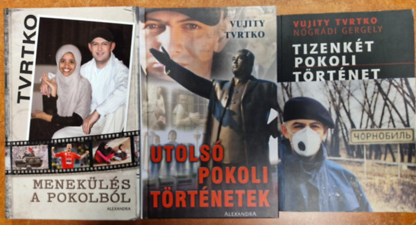 3 db riportreg�ny: Utols� pokoli t�rt�netek + Menek�l�s a pokolb�l + Tizenk�t pokoli t�rt�net