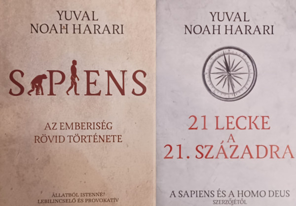21 lecke a 21. sz�zadra + Sapiens: Az emberis�g r�vid t�rt�nete (2 m�)