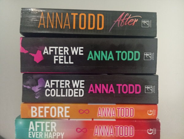 Anna Todd - The Complete After Series (After Ever Happy, After, After We Collided, After We Fell, Before) Paperback