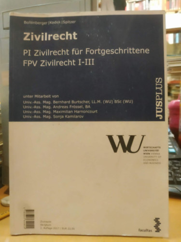 Zivilrecht - PI Zivilrecht f�r Fortgeschrittene FPV Zivilrecht I-III
