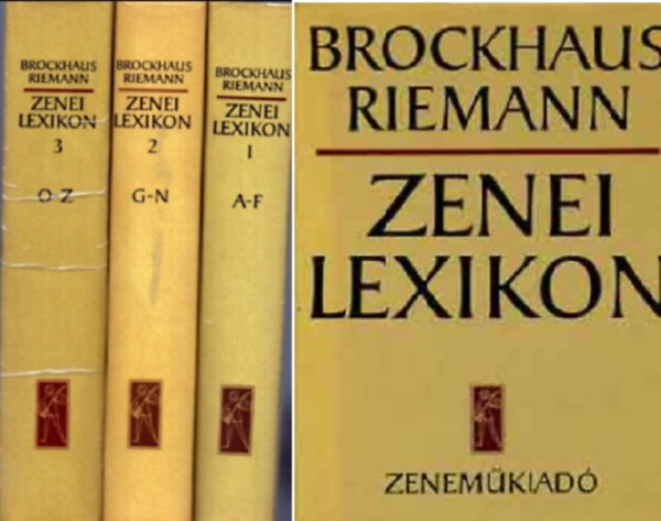 Zenei lexikon I-III.