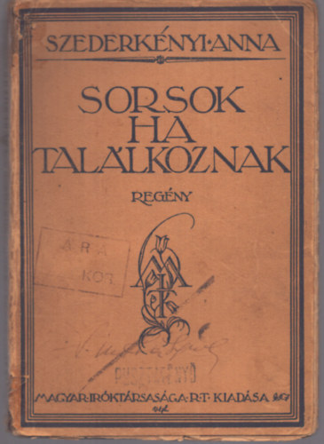 Sorsok ha tallkoznak (1918) (1. kiads)