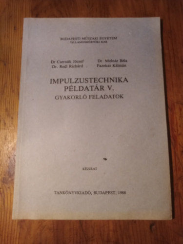 Impulzustechnika pldatr V. Gyakorl feladatok