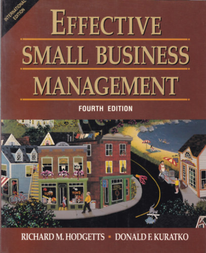 Effective Small Business Management (Hatsos zletmenedzsment - angol nyelv)