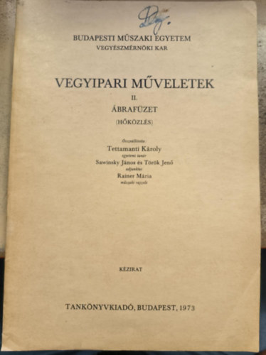 Vegyipari m�veletek II. �braf�zet - H�k�zl�s