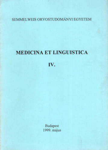 Medicina et linguistica IV