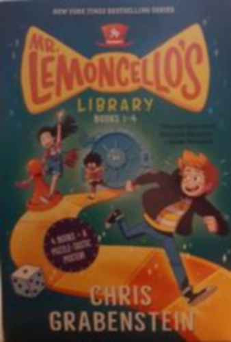Chris Grabenstein - Mr. Lemoncello's Library - books 1-4.