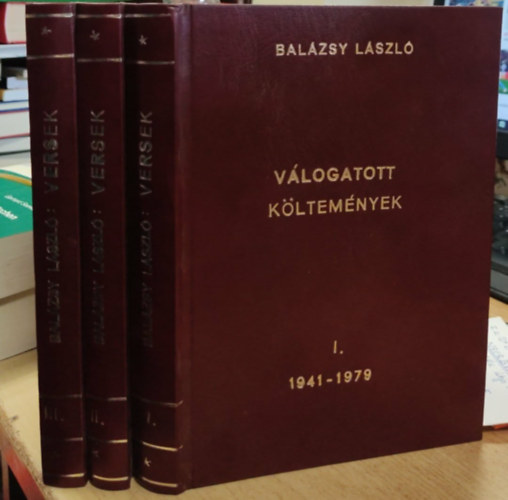 V�logatott k�ltem�nyek I-III