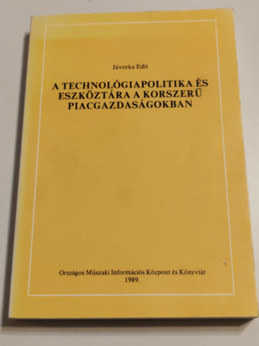 A technol�giapolitika �s eszk�zt�ra a korszer� piacgazdas�gokban