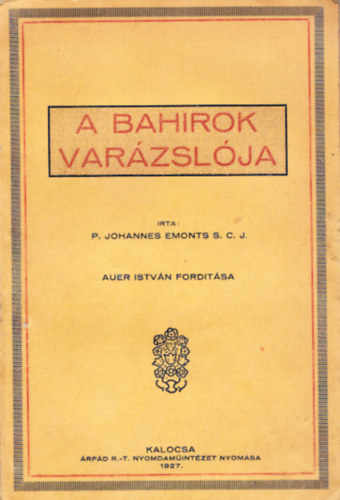 A bahirok varzslja