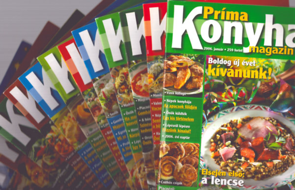 Prma Konyha magazin 2006. teljes vfolyam