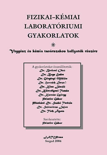 Fizikai-kmiai laboratriumi gyakorlatok