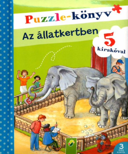 Puzzle-knyv: Az llatkertben