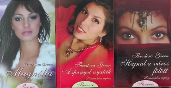 3 db romantikus knyv csomagban (Magnlia / A spanyol nyakk / Hajnal a vros fltt)