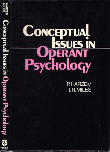 Conceptual Issues in Operant Pscychology