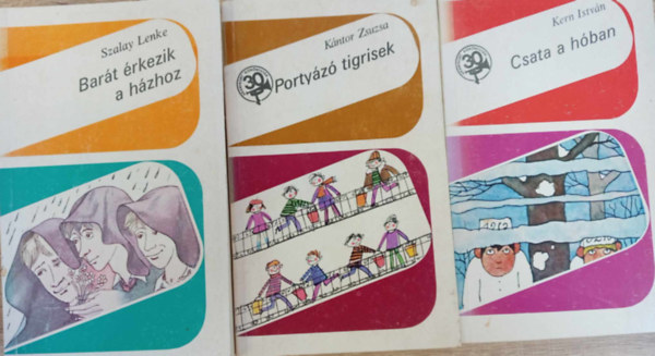 3 db ifjsgi knyv ( egytt ) 1. Csata a hban, 2. Portyz tigrisek, 3. Bart rkezik a hzhoz
