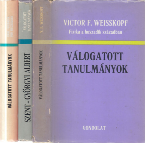 3 db. V�logatott tanulm�nyok