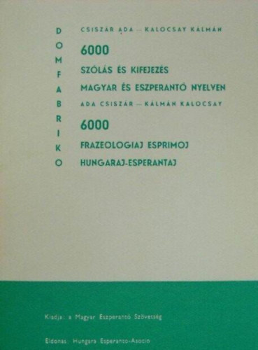 6000 szls s kifejezs magyar s eszperant nyelven