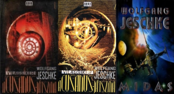 3 db Wolfgang Jeschke  sci-fi: A Cusanus-j�tszma 1-2. + Midas