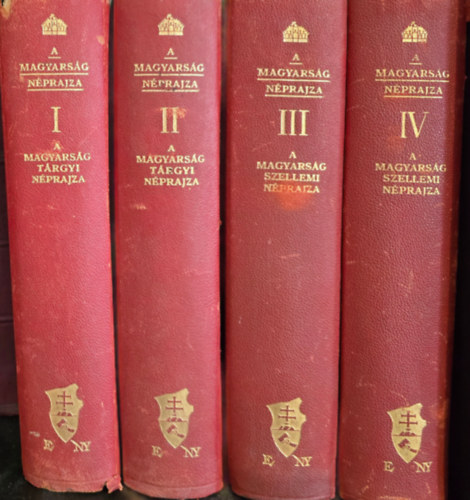 A magyars�g t�rgyi n�prajza I-IV.
