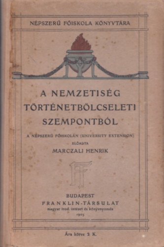 A nemzetisg trtnetblcseleti szempontbl