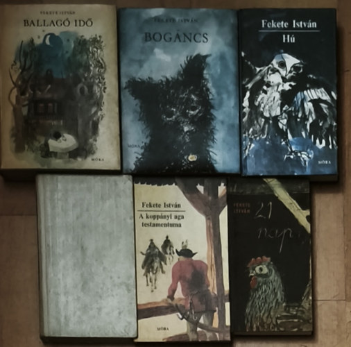 6db Fekete Istv�n m� - Ballag� id�, Bog�ncs, H�, Hajnal Bad�nyban, A kopp�nyi aga testamentuma, Huszonegy nap