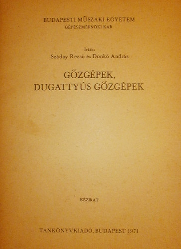 Gzgpek, dugattys gzgpek
