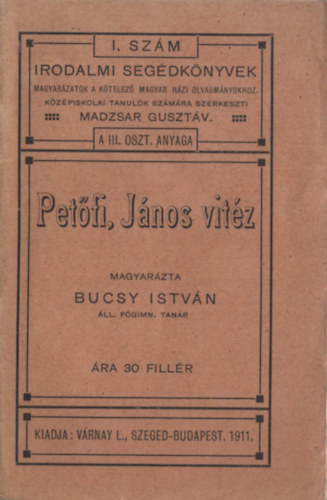 Pet�fi, J�nos vit�z