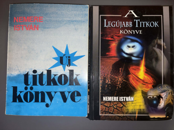 2db Nemere Istv�n k�nyv: �j titkok k�nyve + Leg�jabb titkok k�nyve