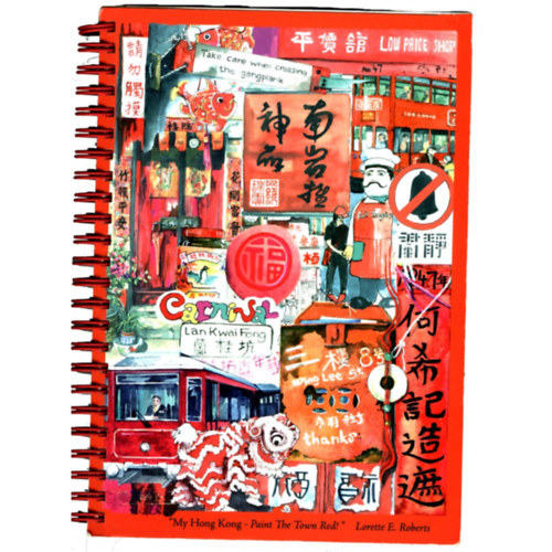 My Hong Kong Notebook - Paint the Town Red
