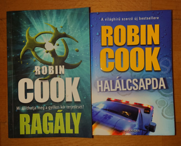 2 knyv Robin Cooktl:  Ragly, Hallcsapda